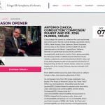 The Concert Detail Page