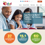 The Salud America! Homepage