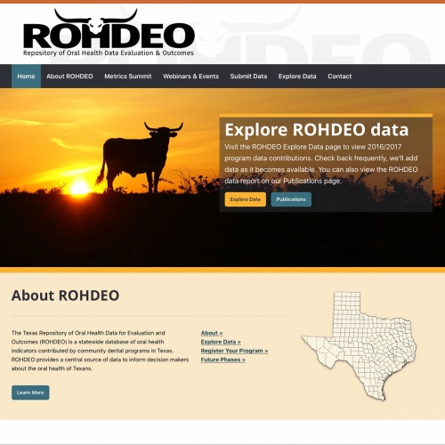 The ROHDEO homepage The ROHDEO homepage